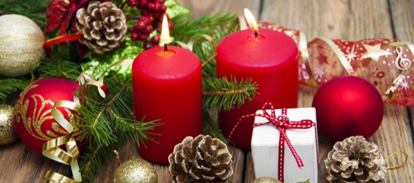 «Новогодние свечи» - подарочный набор